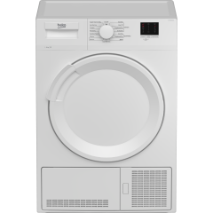 Beko DTLCE80041W 8kg Condenser Tumble Dryer - White