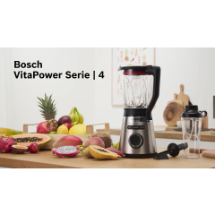 Bosch MMB6174SG VitaPower Serie 4 1200W ProPerformance System Blender - Silver