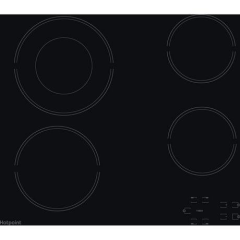 Hotpoint HR612CH 58cm Ceramic Hob - Black