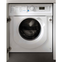 Indesit BIWMIL71252UKN 7kg 1200 Spin Integrated Washing Machine - White