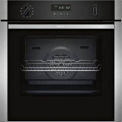 Neff B6ACH7HH0B 59.4cm Built In Electric Single Oven - Stainless Steel